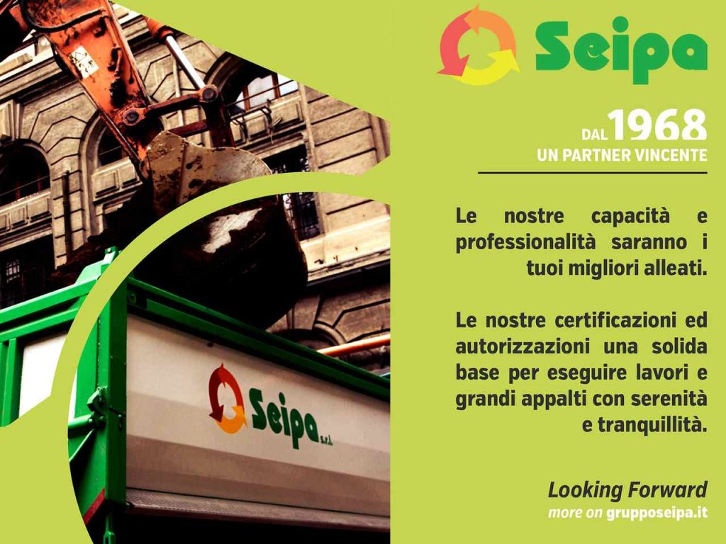 Grazie a Seipa 45 mila tonnellate di macerie diventano memorie storiche